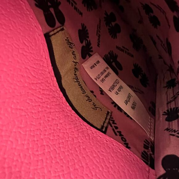 Min & Mon Anastasio Pink Phone Case Embroidered Eye Crossbody Bag - Picture 10 of 16